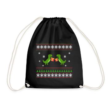 Ugly Christmas - Sac de sport léger - noir - Devant