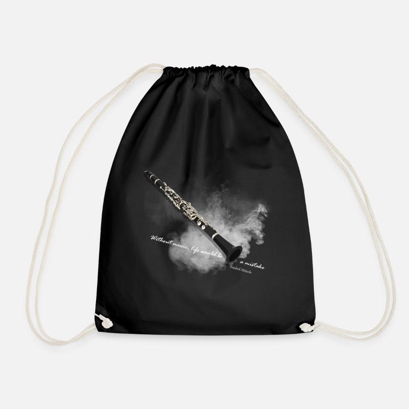 clarinette - Sac de sport léger - noir