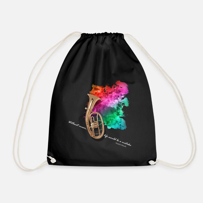 Tenorhorn - Turnbeutel - Schwarz