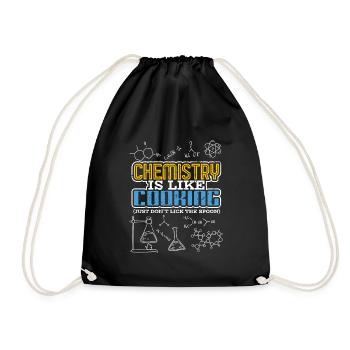 Professeur de chimie en disant - Sac de sport léger - noir - Devant