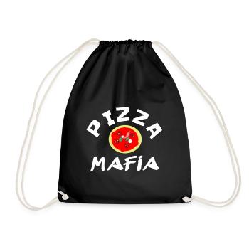 Pizza Mafia idée de cadeau T-shirt - Sac de sport léger - noir - Devant