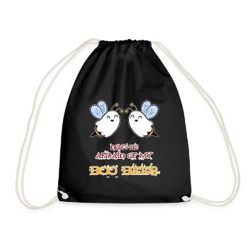 Boo Bees - N'ayez pas peur de mes Boo Bees - Ladies - Sac de sport léger - noir - Devant