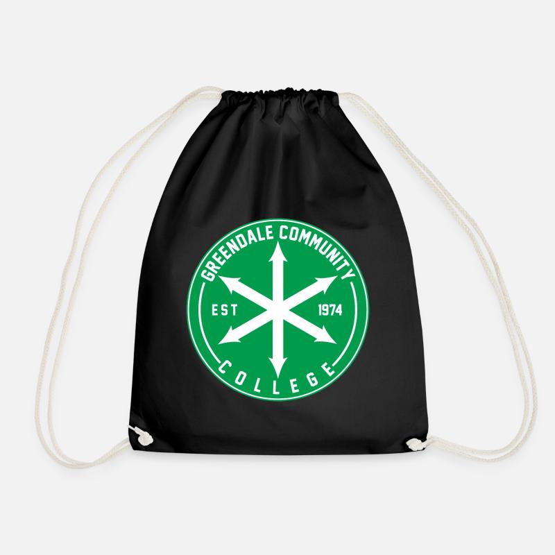 Community Graphic - Drawstring Bag - black