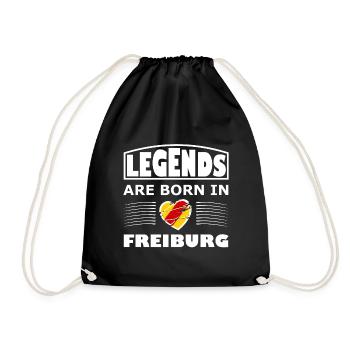 Legends from Freiburg - Drawstring Bag - black - Front