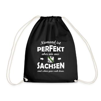 The perfect Saxons - Drawstring Bag - black - Front