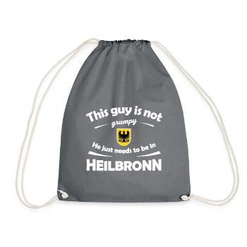 Die Heilbronner - Turnbeutel - Grau - Vorne
