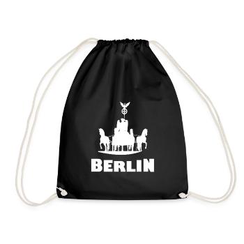Les Berlinois - Sac de sport léger - noir - Devant