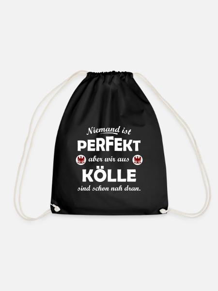 Daheim in Köln - Turnbeutel - Schwarz