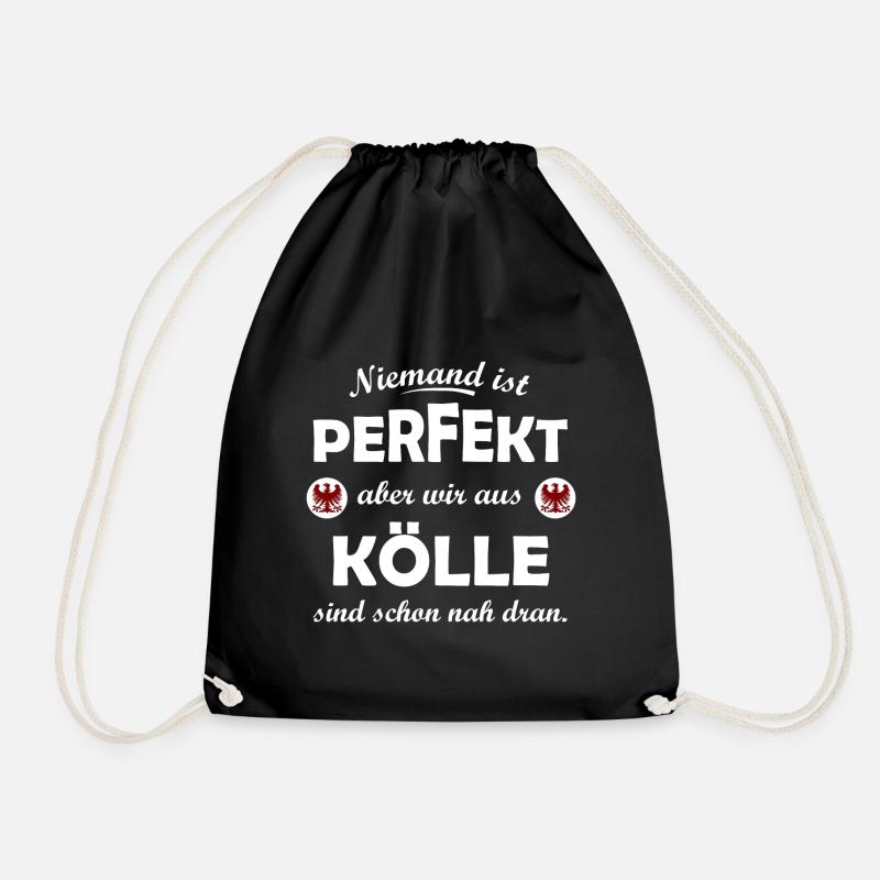 Daheim in Köln - Turnbeutel - Schwarz
