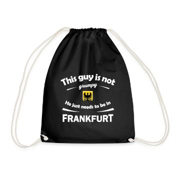Accueil Francfort - Sac de sport léger - noir - Devant