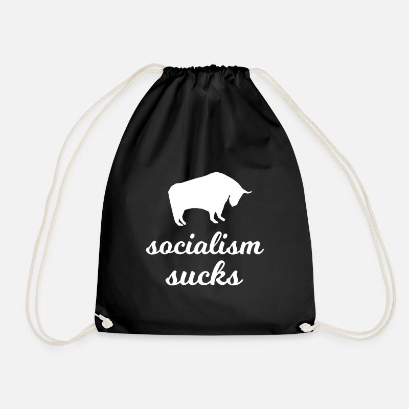 Für den Kapitalist - Turnbeutel - Schwarz