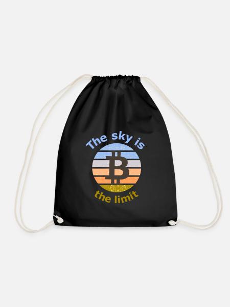 The Bitcoin Age - Drawstring Bag - black
