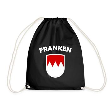 Der Franke - Turnbeutel - Schwarz - Vorne