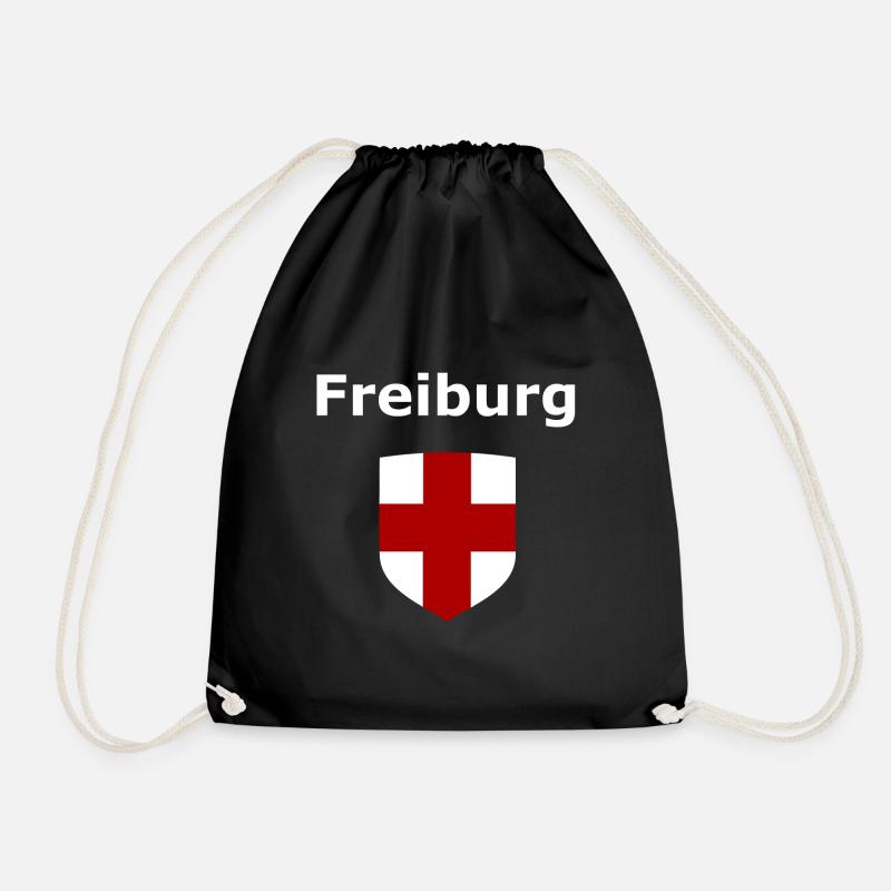 Die Freiburger - Turnbeutel - Schwarz
