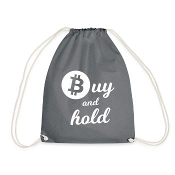 Der Krypto Investor - Turnbeutel - Grau - Vorne