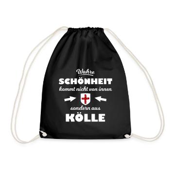 Chez soi à Kölle - Sac de sport léger - noir - Devant