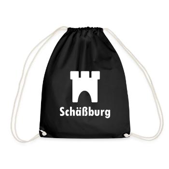 Sighisoara in Transylvania - Drawstring Bag - black - Front
