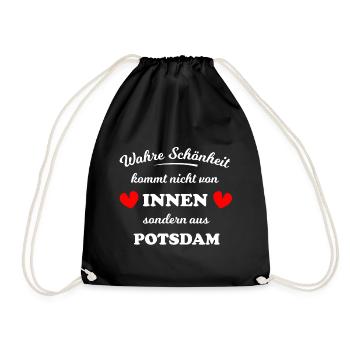 Beautiful Potsdam - Drawstring Bag - black - Front