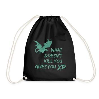 Gaming dungeon role-playing game - Drawstring Bag - black - Front
