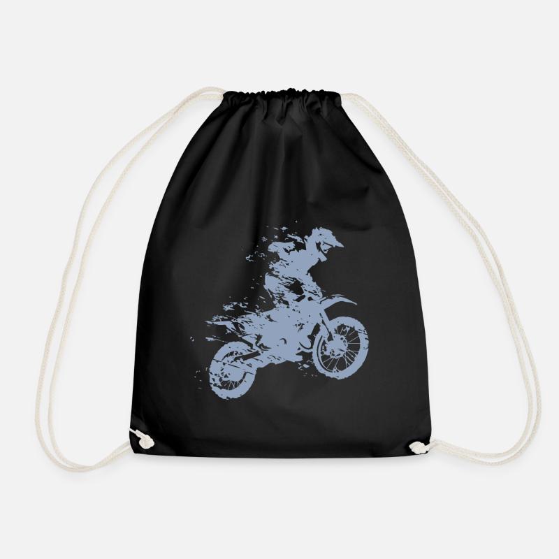 MOTOCROSS - Turnbeutel - Schwarz
