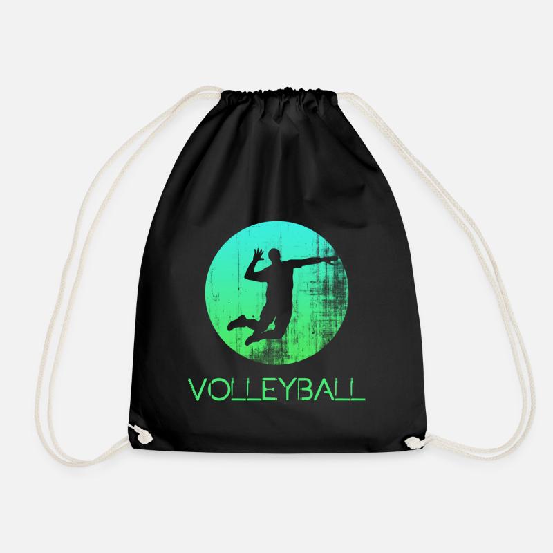 Volley-ball - Sac de sport léger - noir