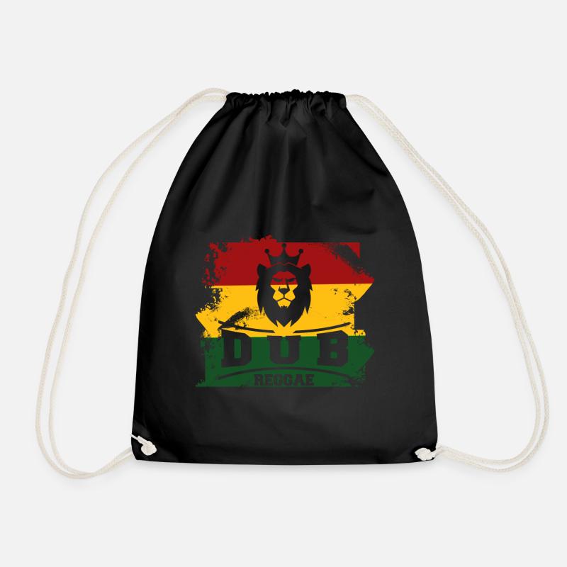 Dub reggae - Turnbeutel - Schwarz