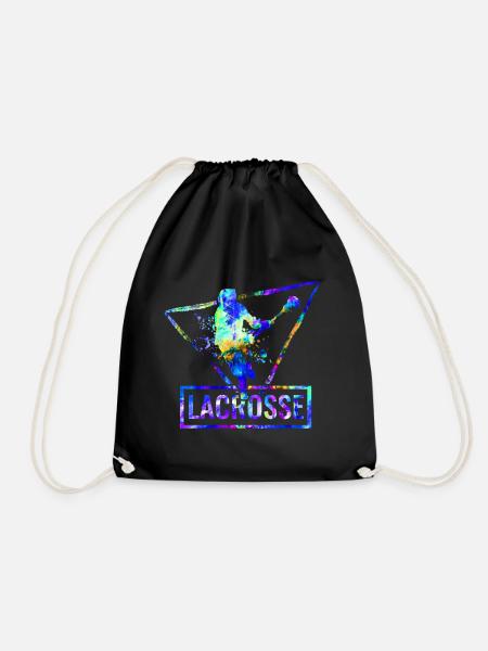 Lacrosse - Turnbeutel - Schwarz