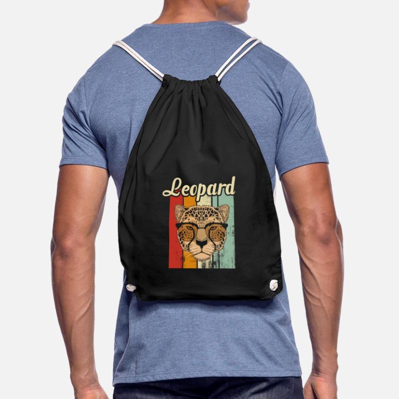 Leopard Turnbeutel