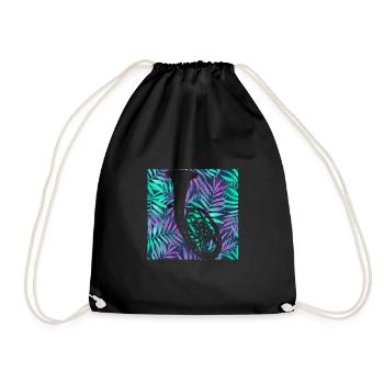 Tenor horn - Drawstring Bag - black - Front