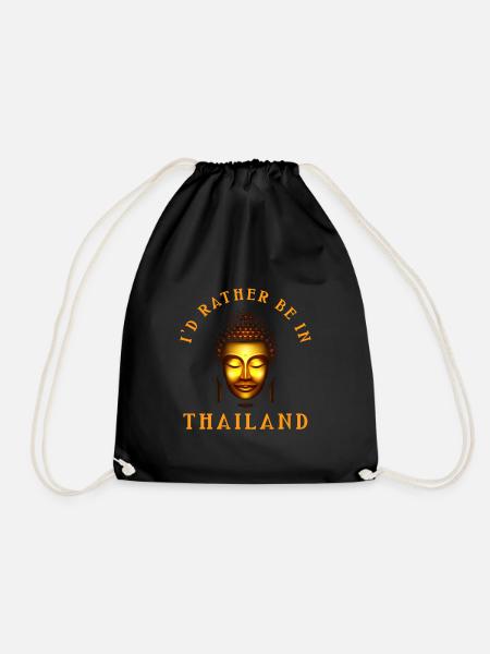 Thailand - Turnbeutel - Schwarz
