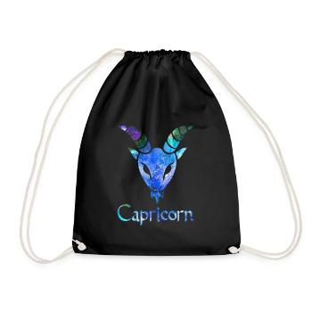 Capricorne - Sac de sport léger - noir - Devant