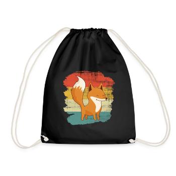 Renard - Sac de sport léger - noir - Devant