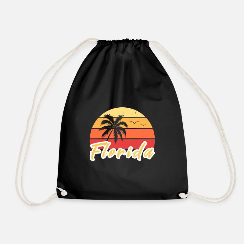 Florida - Turnbeutel - Schwarz