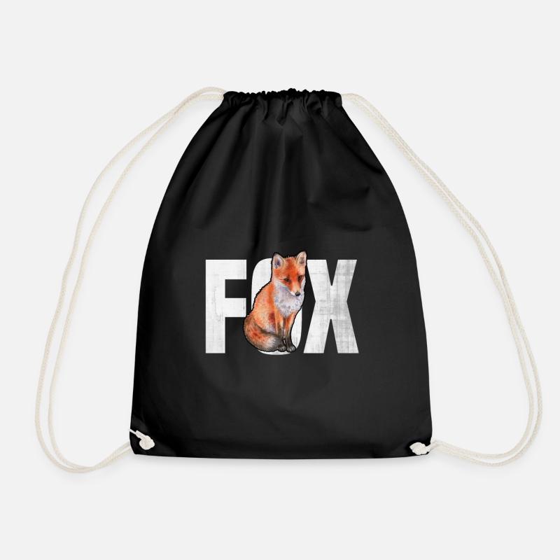 Fox - Turnbeutel - Schwarz