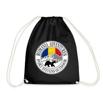 Roumanie - Ours - Drapeau - Roumanie - Ours - Drapeau - Sac de sport léger - noir - Devant