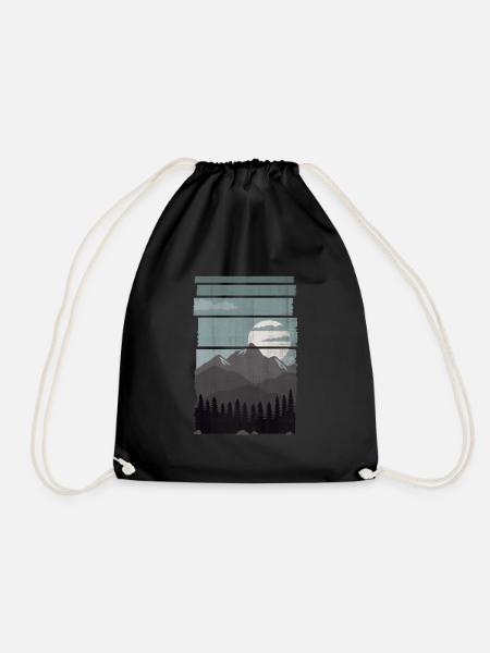 nature - Sac de sport léger - noir