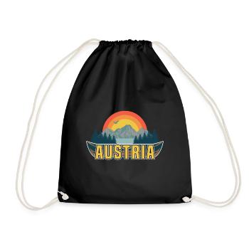 L'Autriche - Sac de sport léger - noir - Devant