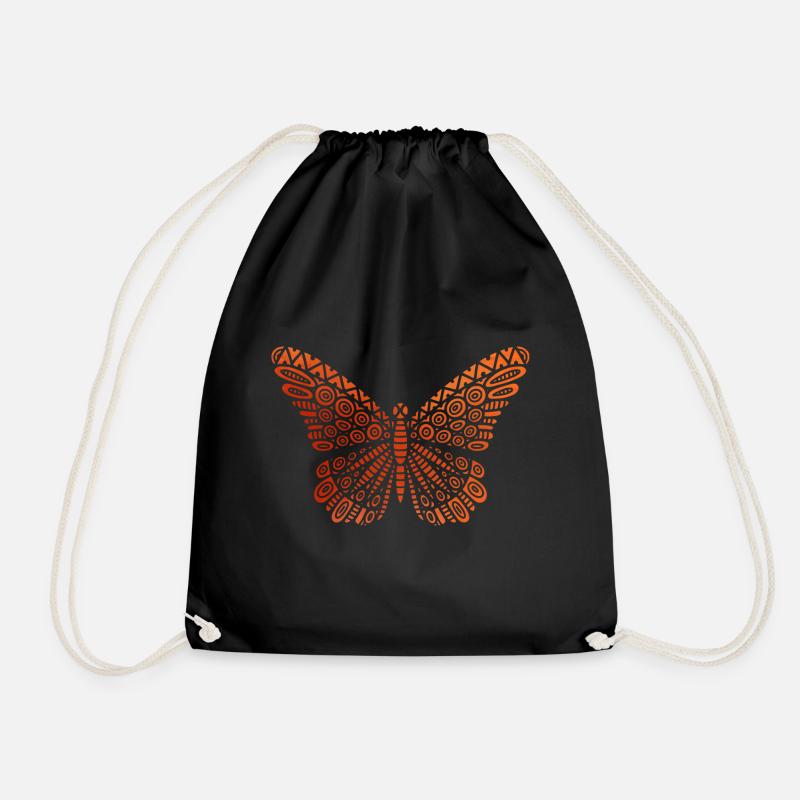 papillon - Sac de sport léger - noir