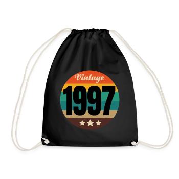 MILLÉSIME 1997 - Sac de sport léger - noir - Devant