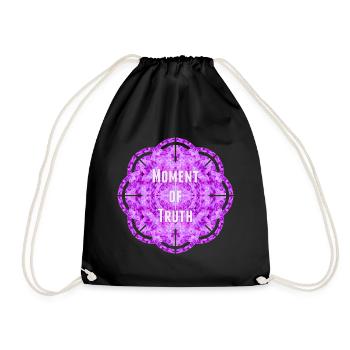 Moment de vérité - Sac de sport léger - noir - Devant