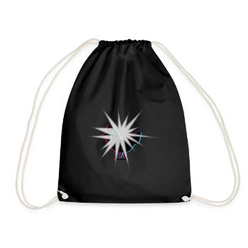 KENNR1CH CHICKEN FLASH MERCH - Drawstring Bag - black - Front