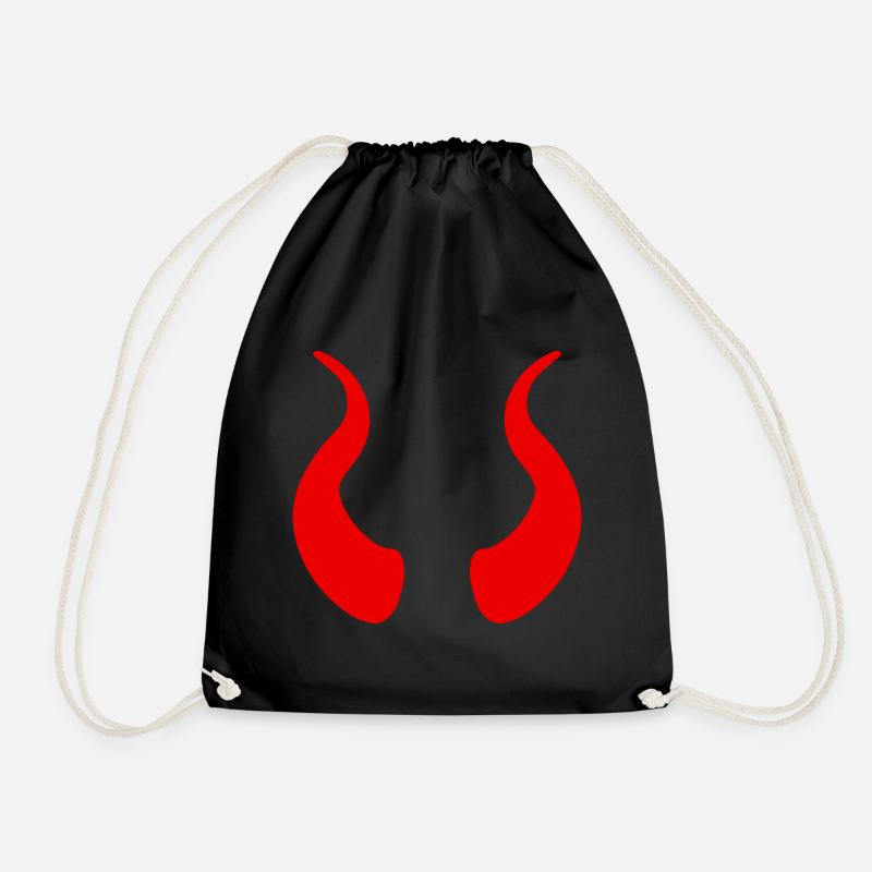 Cornes du diable - Sac de sport léger - noir