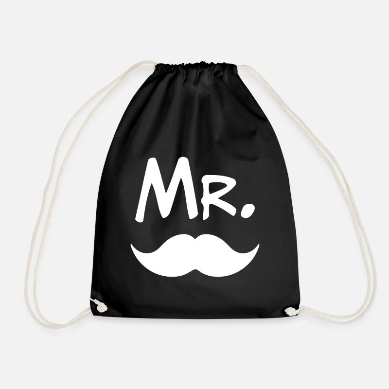 Mr Braut Ehemann Ehe Bräutigam Hochzeit Geschenk - Turnbeutel - Schwarz