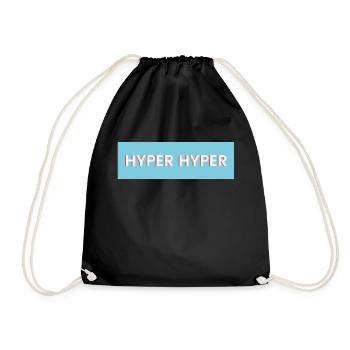 HYPER HYPER Pixel - Turnbeutel - Schwarz - Vorne
