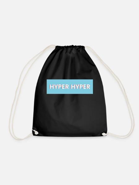 HYPER HYPER Pixel - Turnbeutel - Schwarz