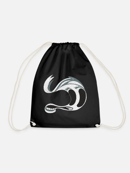 MR. WAVE is leaving soon - Drawstring Bag - black