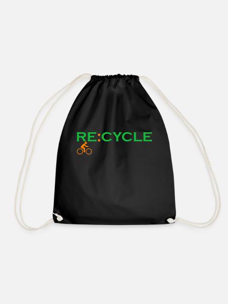 ReCycle - Turnbeutel - Schwarz