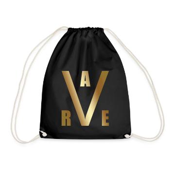 RAVE RAVER TECHNO - Sac de sport léger - noir - Devant
