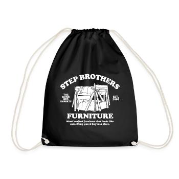 Furniture Quote - Drawstring Bag - black - Front