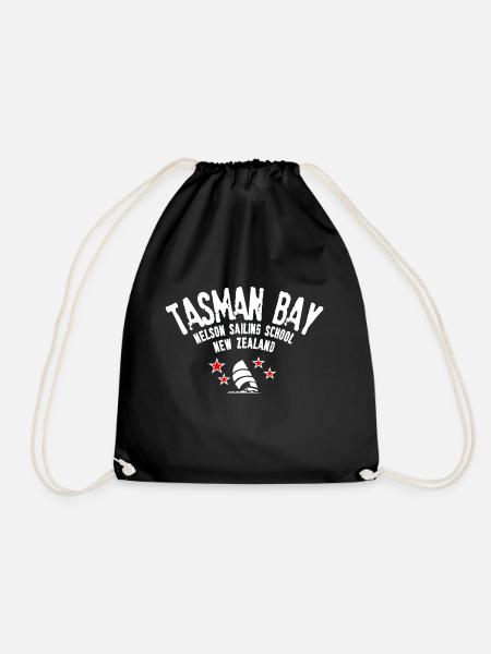 Segelschule Tasman Bay Nelson - Turnbeutel - Schwarz